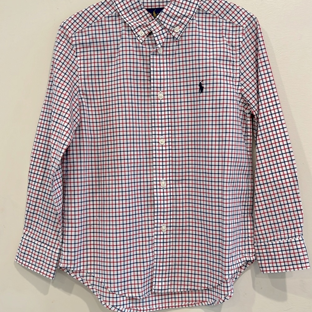 Ralph Lauren Boys Button-Down Shirt Size 5